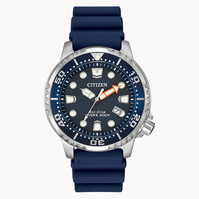 Promaster Diver Men s Eco Drive BN0151 09L Blue Diver Watch CITIZEN